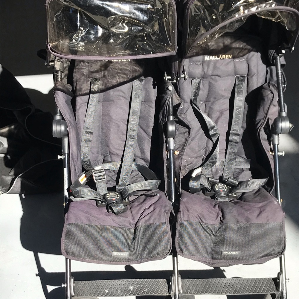 McClaren dual Stroller with carrying bag